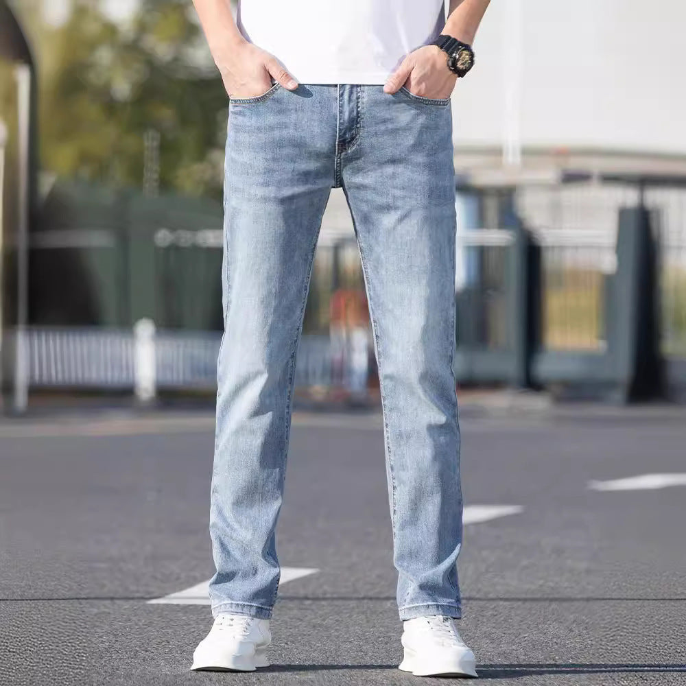 Men’s Straight-Leg Denim – Modern, Casual Style