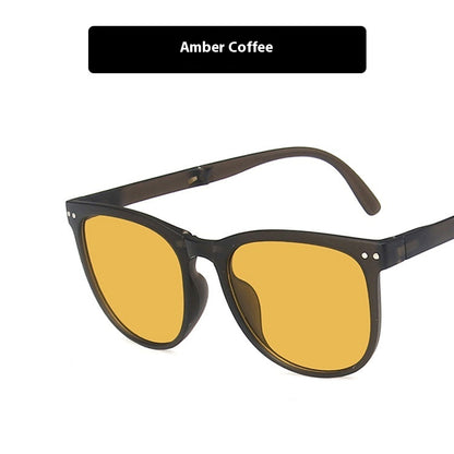 Folding Pad Sunglasses For Women