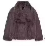 Coat Women's Faux Fox Fur Coat