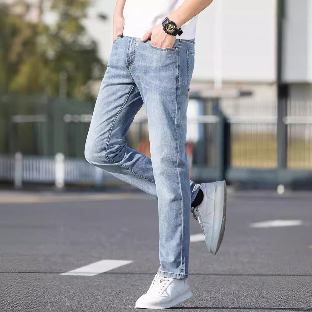 Men’s Straight-Leg Denim – Modern, Casual Style