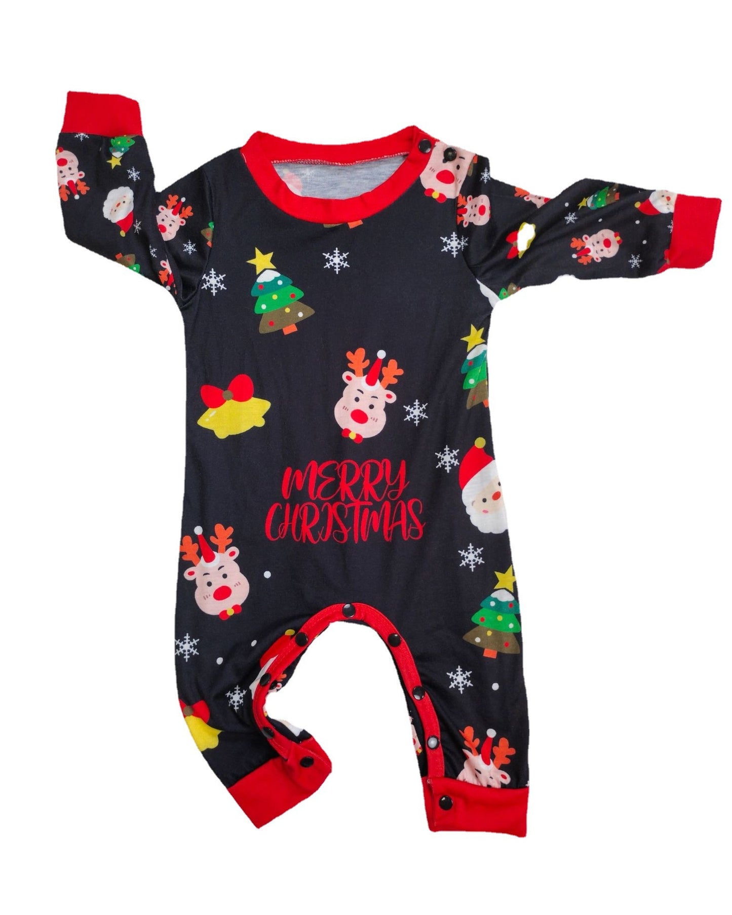 Fashion Christmas Parent-child Homewear Clothes Pajamas Set