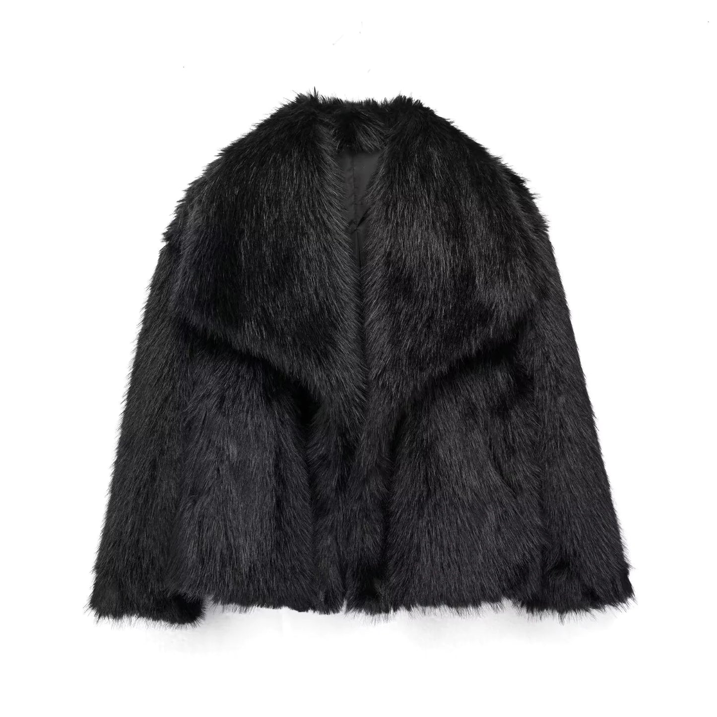 Coat Women's Faux Fox Fur Coat