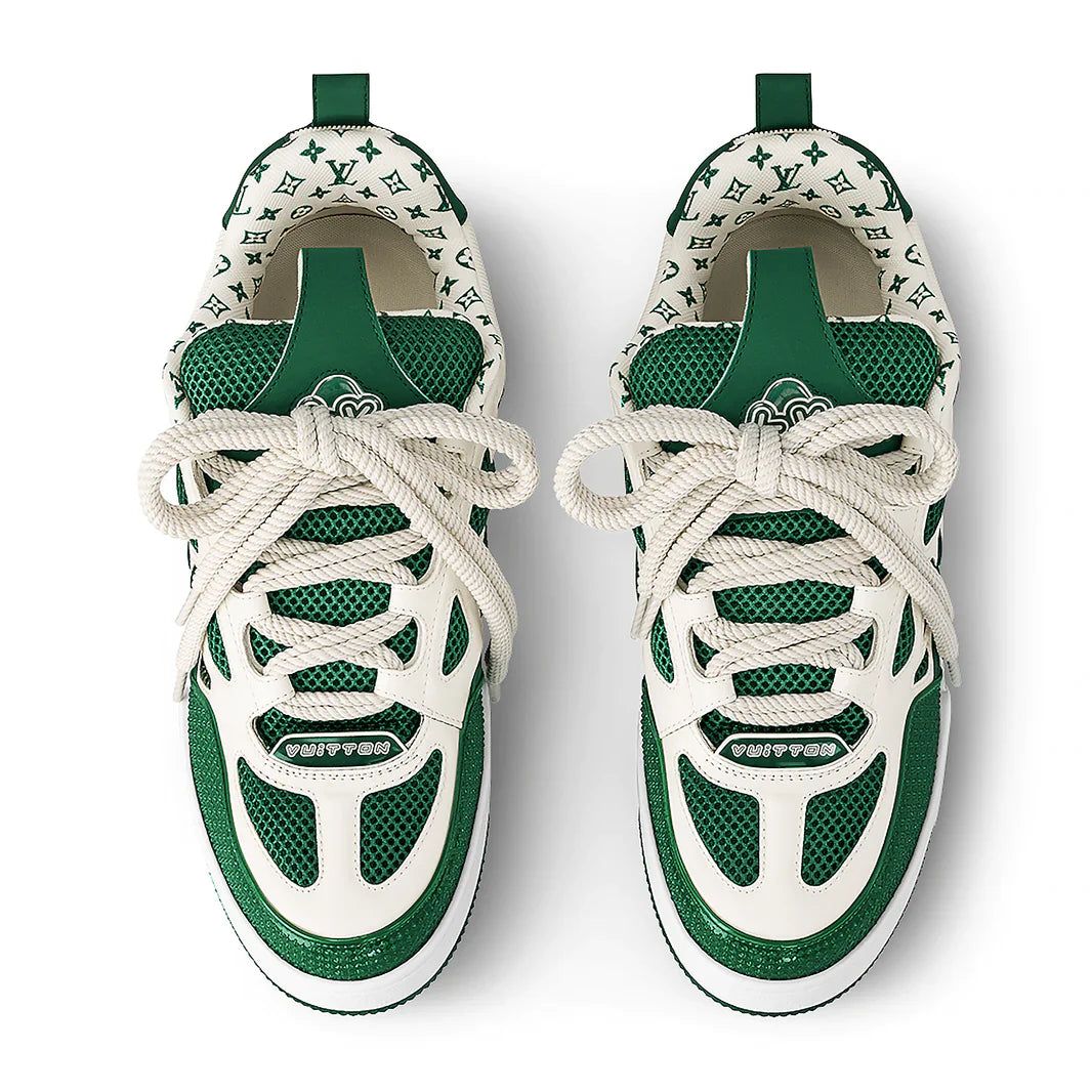 LV Skate Sneaker Green-White